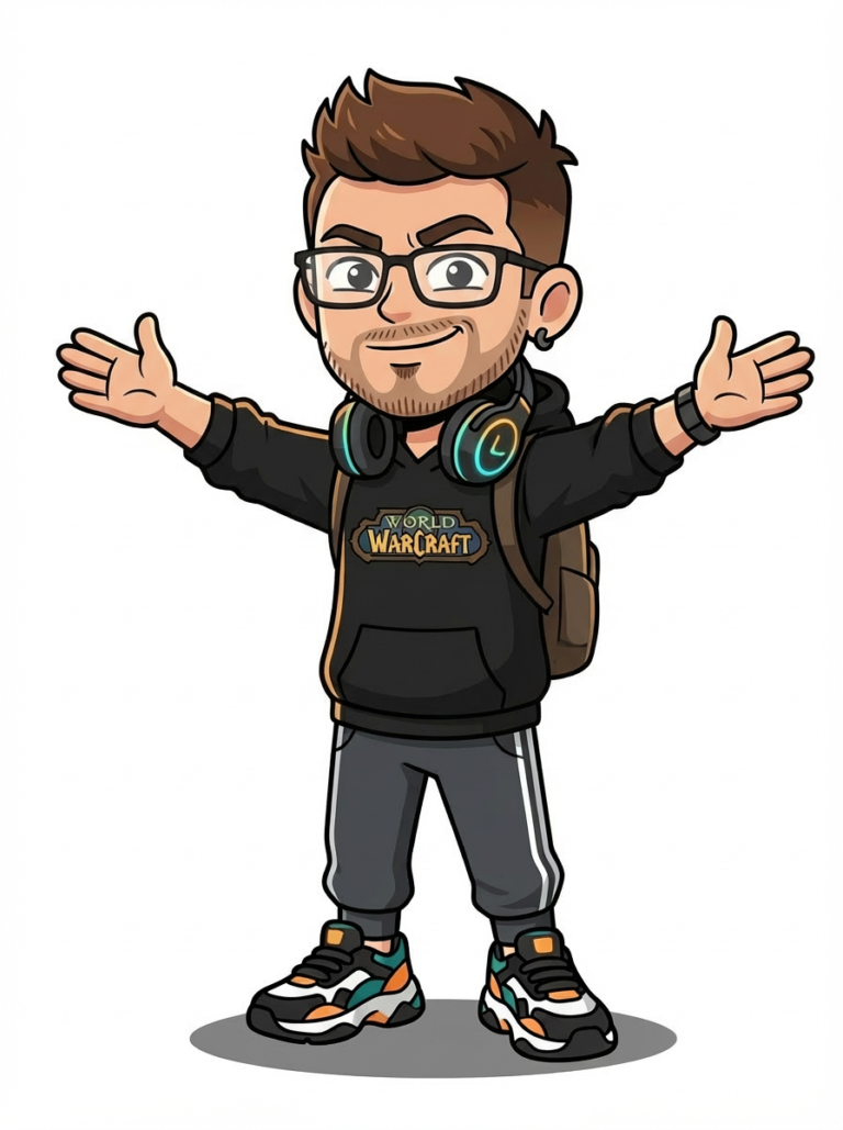 Niklas am Schreibtisch