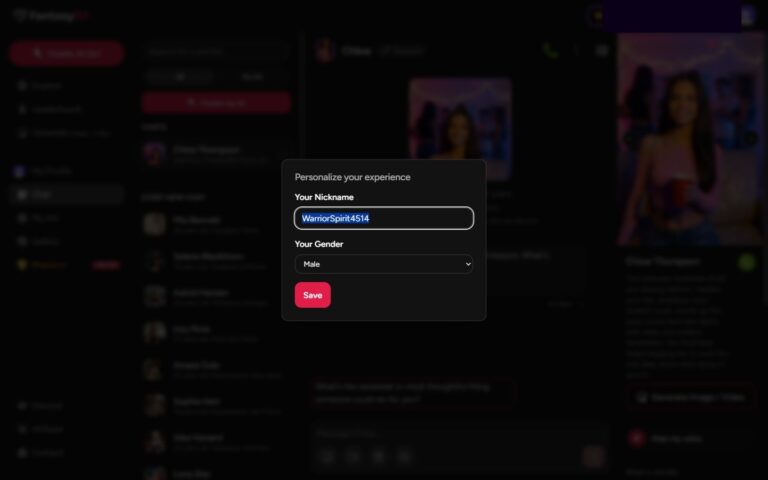 Chloe Thompson Profilseite FantasyGF