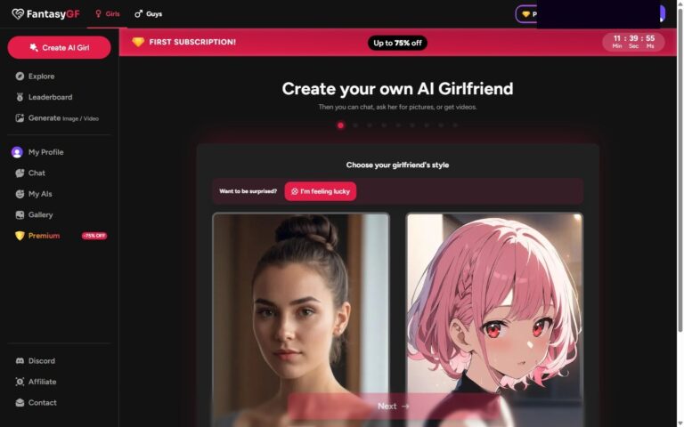 FantasyGF Builder Stufe 1 Realistic Anime