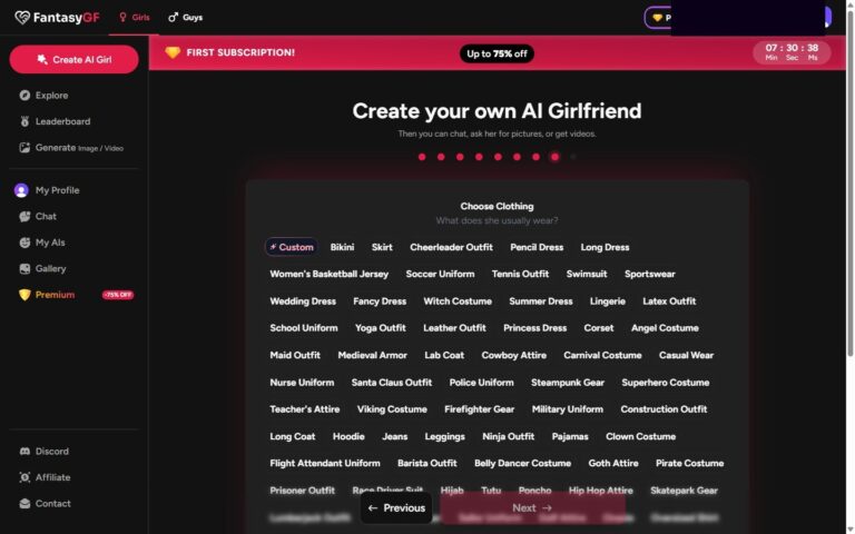 FantasyGF Builder Stufe 7 Relationship