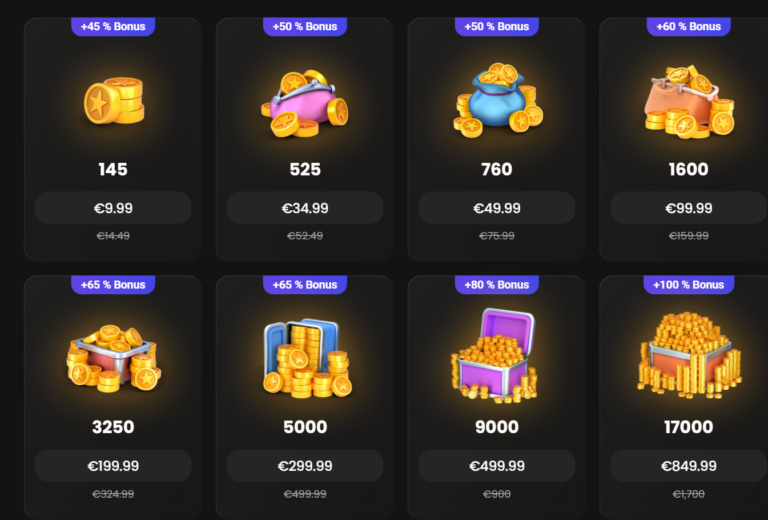 Candy AI Token-Packs von 145 Token f&uuml;r 9,99 Euro bis 17.000 Token f&uuml;r 849,99 Euro